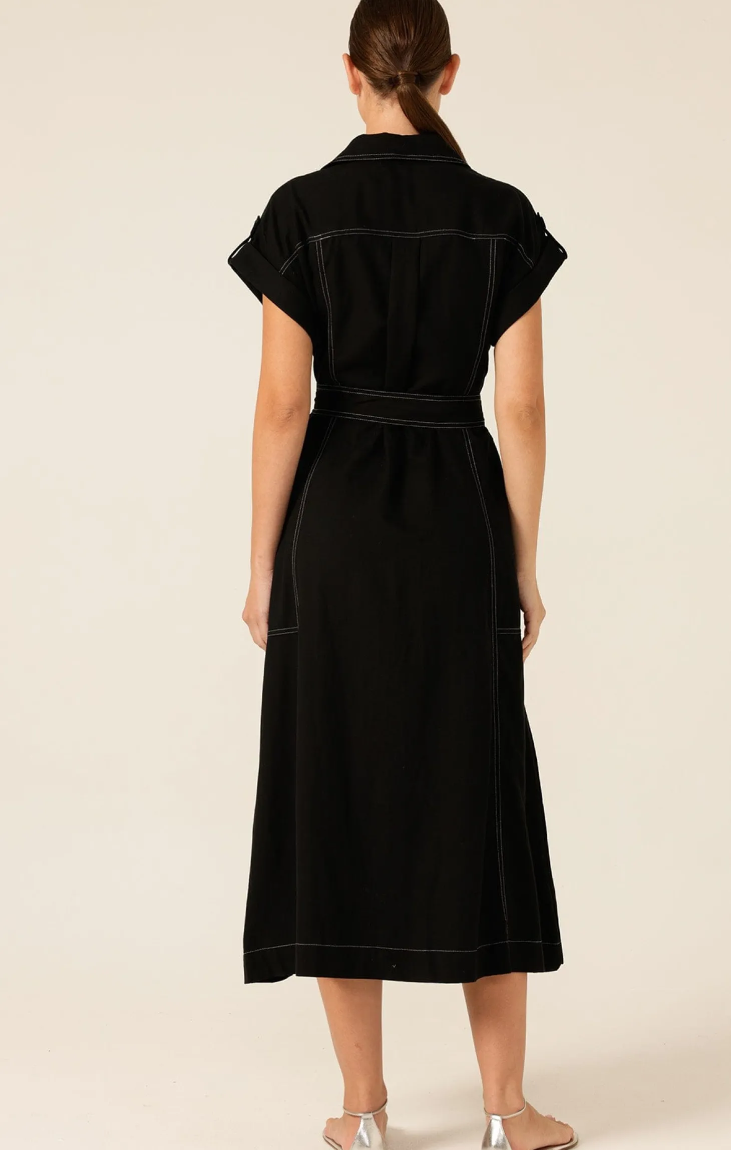 PORTIA DRESS IN BLACK