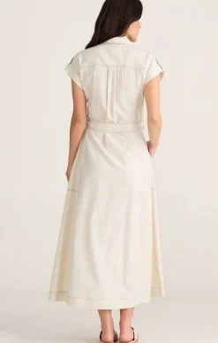 PORTIA DRESS IN NATURAL