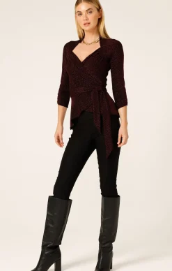 RIVERFIRE WRAP TOP IN RUBY