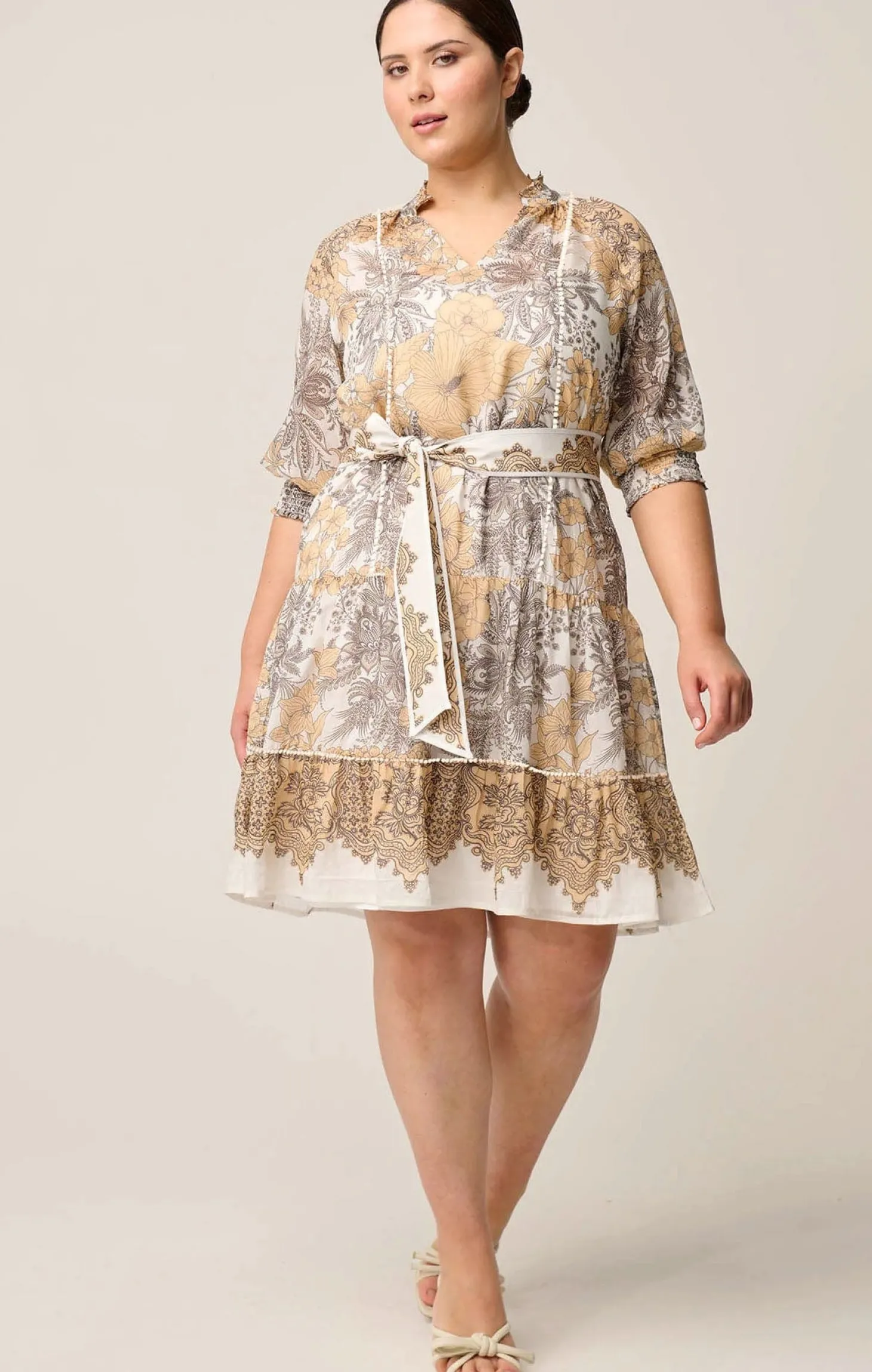 SANIBEL COTTON SILK DRESS