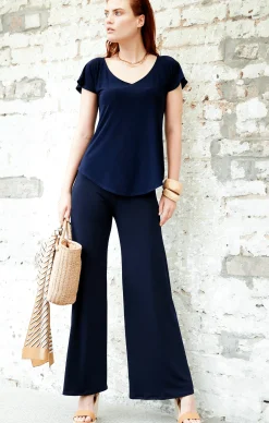 SEAMLESS PANT IN NAVY