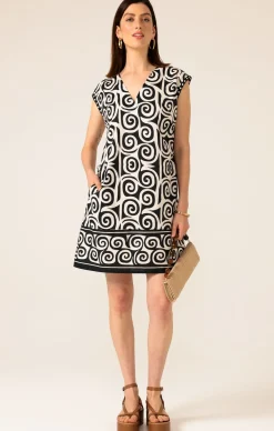 SHAKER SHIFT DRESS