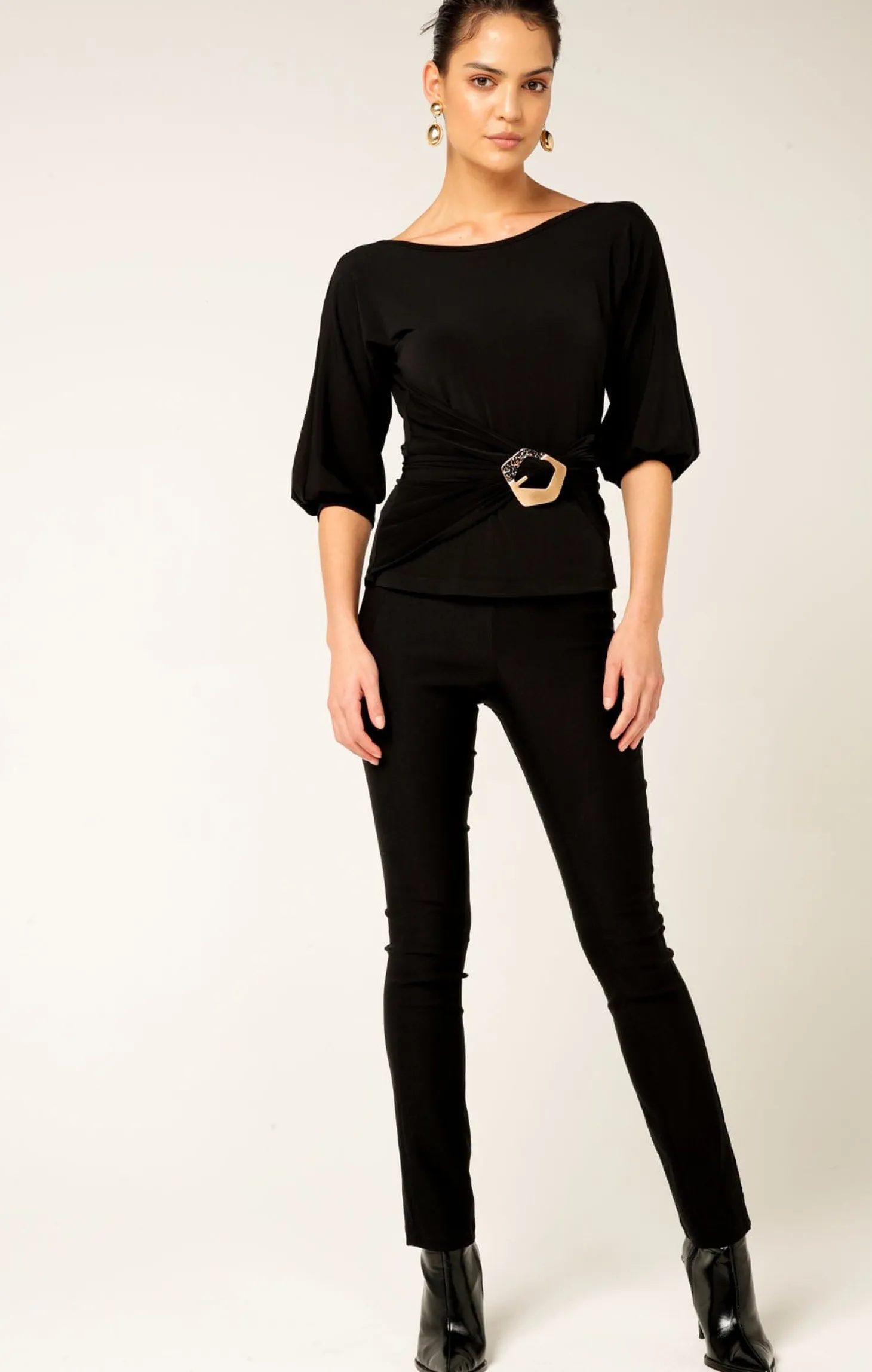 SKINNY PANT IN BLACK