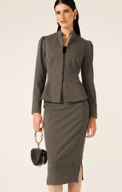 STAR CHECK JACKET