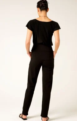 TAPERED LEG PANT TALL IN BLACK
