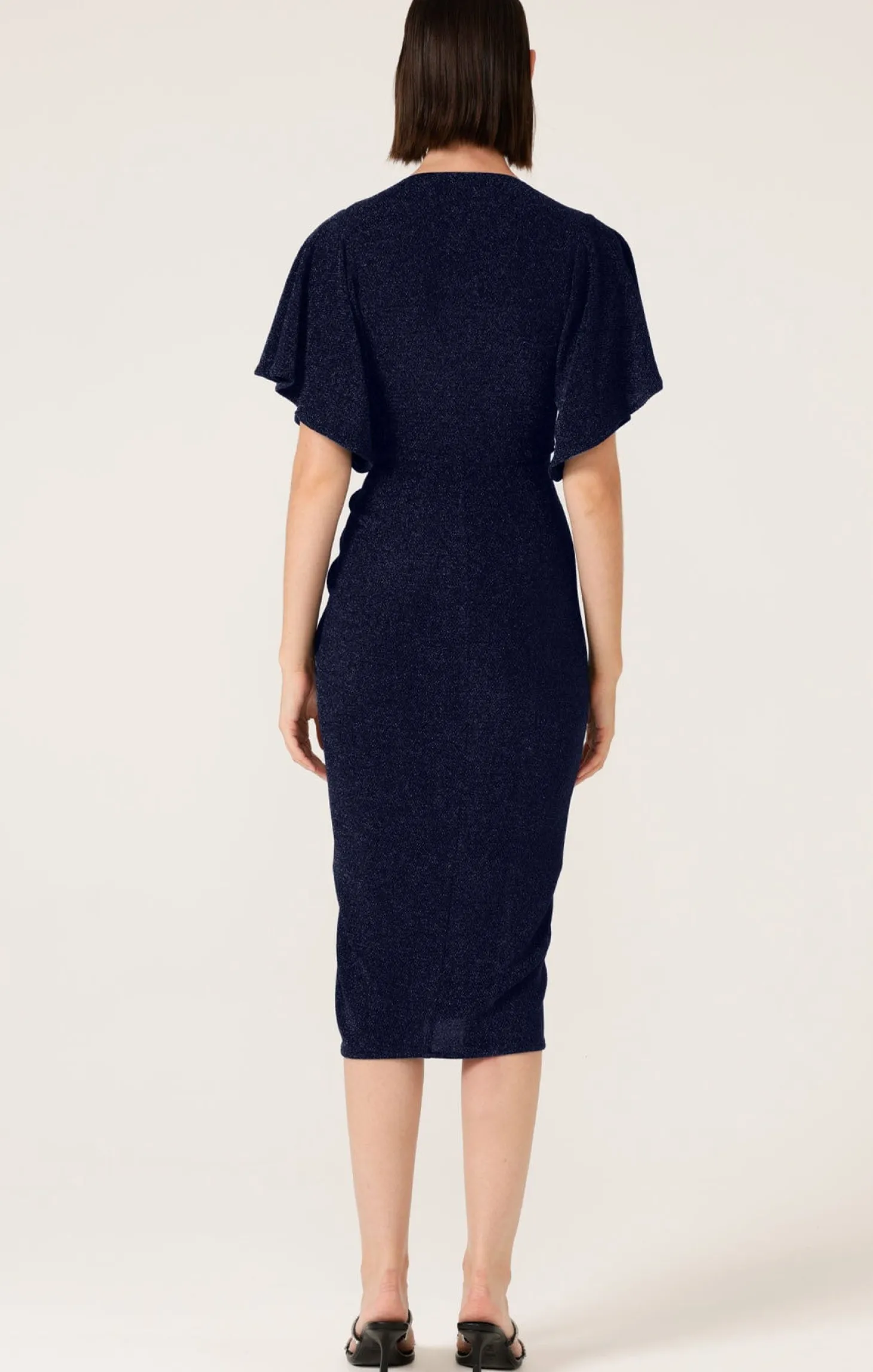THE EMPORIUM DRESS IN NAVY