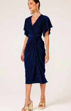 THE EMPORIUM DRESS IN SAPPHIRE