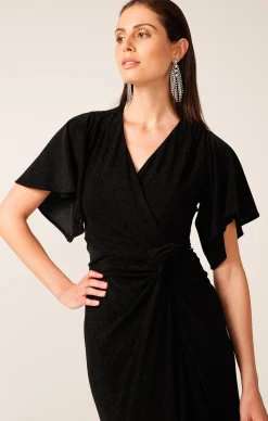 THE EMPORIUM MAXI DRESS IN BLACK