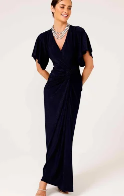 THE EMPORIUM MAXI DRESS IN NAVY