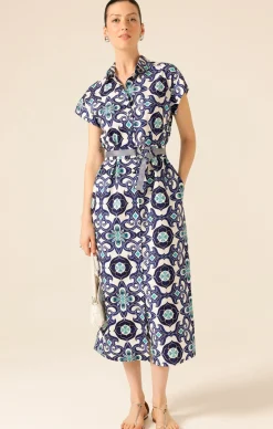 TREE SWALLOW SHIRTMAKER DRESS