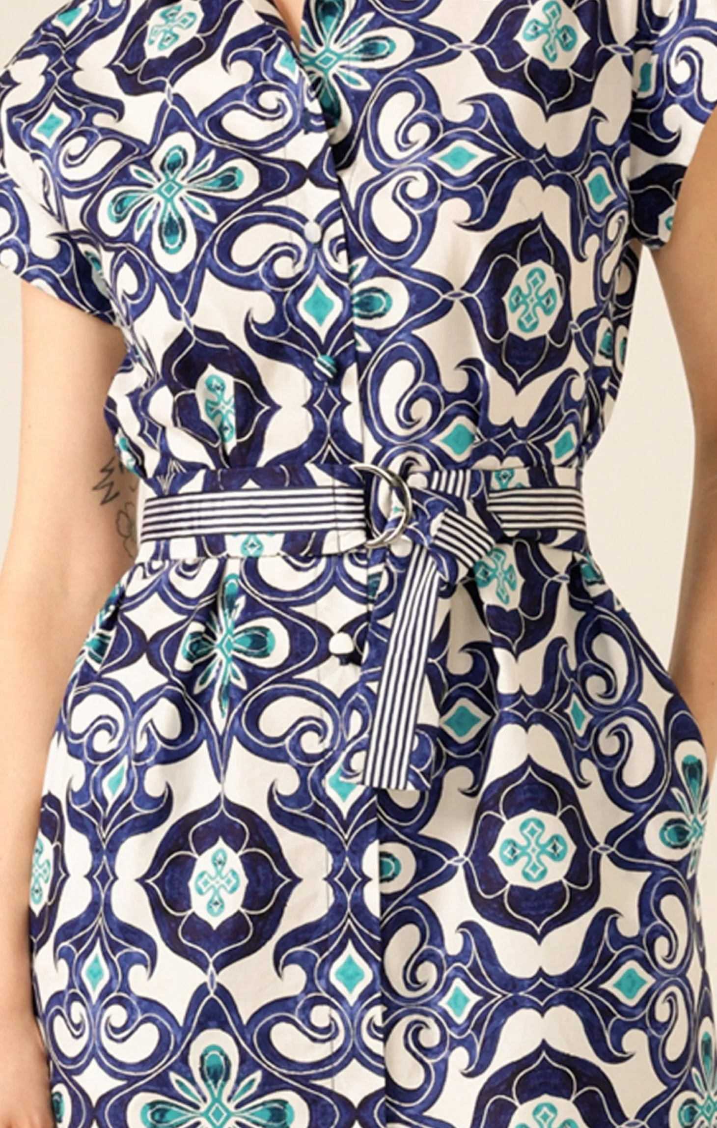TREE SWALLOW SHIRTMAKER DRESS