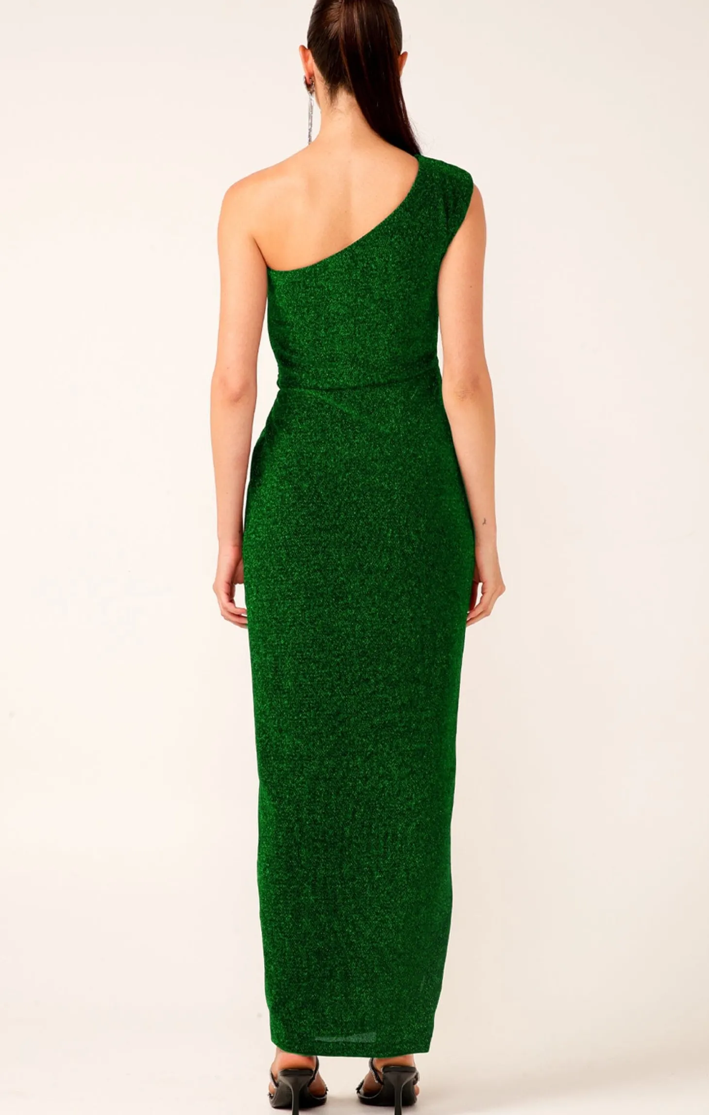 VALEDICTORY DRESS IN EMERALD