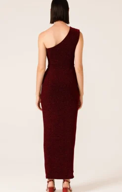 VALEDICTORY DRESS IN RUBY