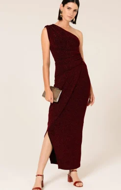 VALEDICTORY DRESS IN RUBY