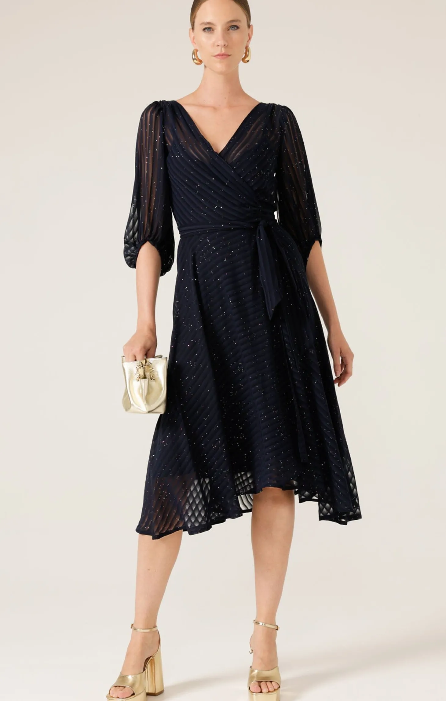 VIVIENNE WRAP DRESS