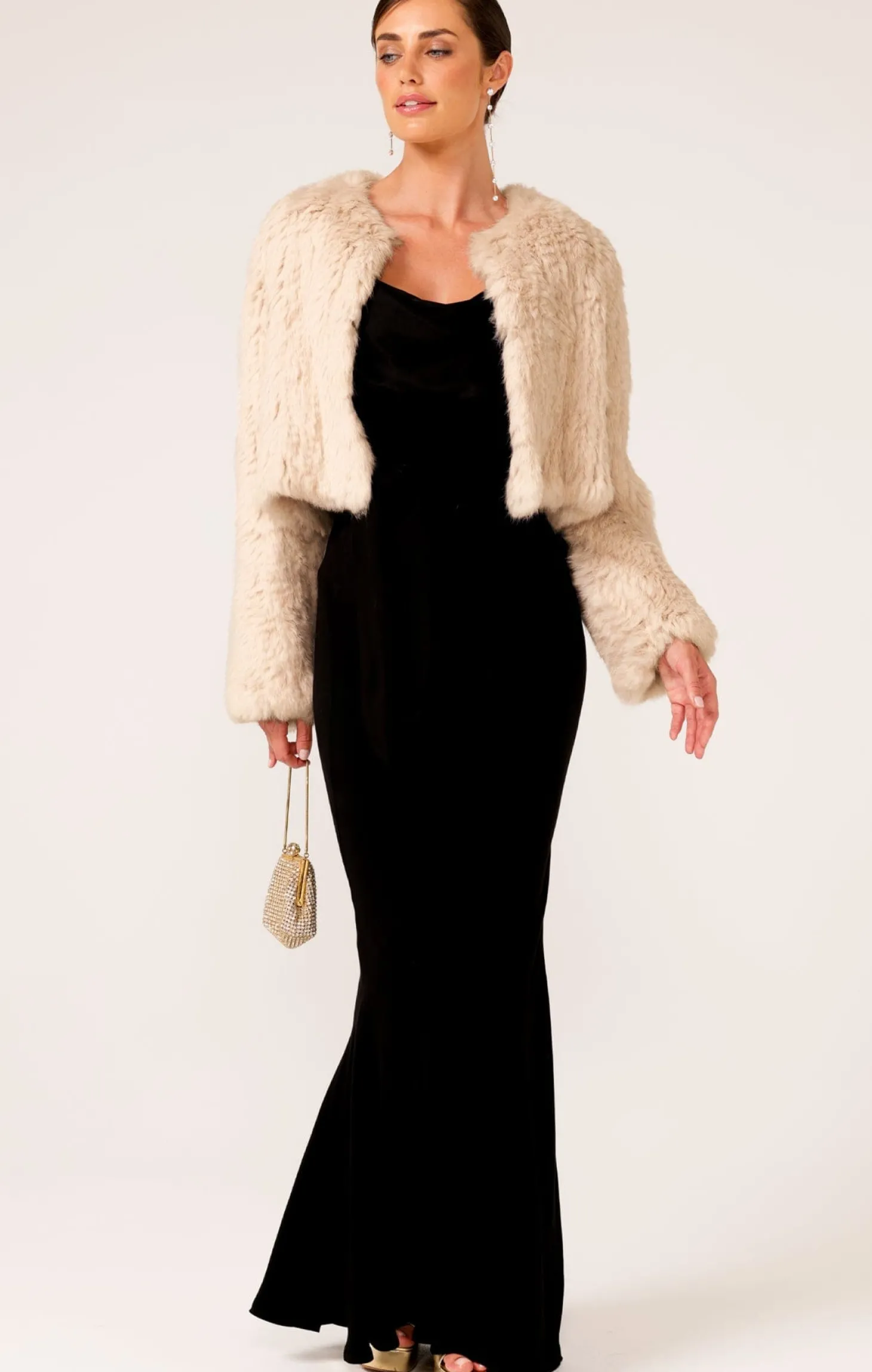 WINDSOR MAXI DRESS IN BLACK
